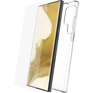 Myway Coque en Verre Trempé pour Galaxy S23 Ultra Transparente - Publicité Myway Coque en Verre Trempé pour Galaxy S23 Ultra Transparente - Publicité