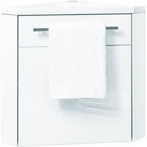 Meuble de salle de bain suspendu Ondee/Degeo 53cm avec lavabo - Laqué blanc - Publicité Meuble de salle de bain suspendu Ondee/Degeo 53cm avec lavabo - Laqué blanc - Publicité
