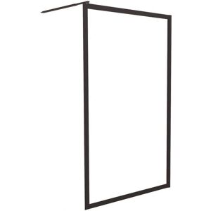 Ondee Modelo 120x200mm Vidrio Templado Negro Mate Mampara de Ducha Ondee Modelo 120x200mm Vidrio Templado Negro Mate Mampara de Ducha