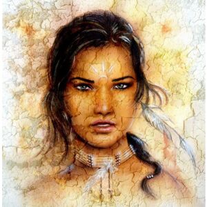 Παζλ Ινδιάνας Γυναίκας - 1000 Κομμάτια Παζλ Ινδιάνας Γυναίκας - 1000 Κομμάτια