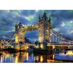 Bluebird Tower Bridge - Puzzle de 1000 Pièces - Publicité Bluebird Tower Bridge - Puzzle de 1000 Pièces - Publicité