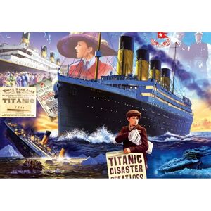 Puzzle Titanic Bluebird - 1000 Pièces - Publicité Puzzle Titanic Bluebird - 1000 Pièces - Publicité