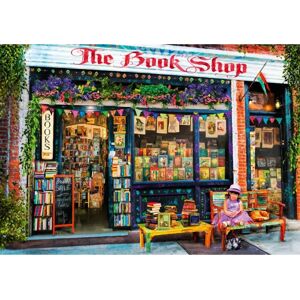 Bluebird The Bookshop Puzzle pour enfants - 2000 Pièces - Publicité Bluebird The Bookshop Puzzle pour enfants - 2000 Pièces - Publicité