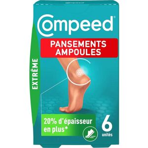 Compeed Pansements Ampoules Extrême x6 - Blister Plasters - Publicité Compeed Pansements Ampoules Extrême x6 - Blister Plasters - Publicité