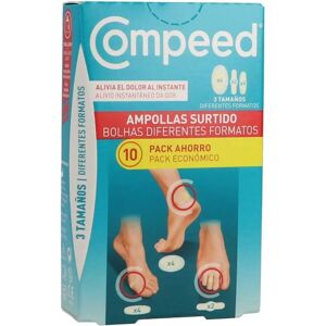 Curitas para ampollas Compeed - 3 tamaños, 10 unidades Curitas para ampollas Compeed - 3 tamaños, 10 unidades
