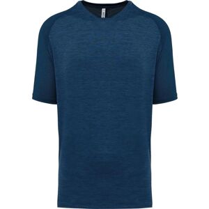 Proact PA4030 - Blau/Marl Raglan-Sportshirt - Sportbekleidung Proact PA4030 - Blau/Marl Raglan-Sportshirt - Sportbekleidung