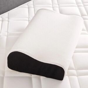 Oreiller ergonomique en mousse à mémoire de forme BULTEX - Soutien cou & épaules - Publicité Oreiller ergonomique en mousse à mémoire de forme BULTEX - Soutien cou & épaules - Publicité