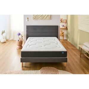 BULTEX - Conquérant - Blanc/Gris - 80x190 cm - mattress BULTEX - Conquérant - Blanc/Gris - 80x190 cm - mattress