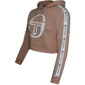 Sergio Tacchini Goran Hoodie Pink Cropped Sweatshirt - Hoodie Sergio Tacchini Goran Hoodie Pink Cropped Sweatshirt - Hoodie