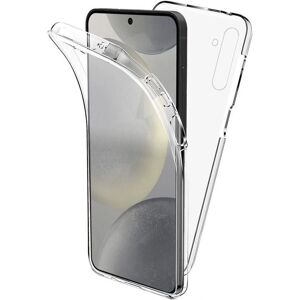 Coque 360 transparente pour Samsung Galaxy S24 - Anti chocs et fine - Publicité Coque 360 transparente pour Samsung Galaxy S24 - Anti chocs et fine - Publicité