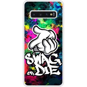 Samsung Galaxy S10 - Coque en silicone renforcé imprimée - 1001coques - Publicité Samsung Galaxy S10 - Coque en silicone renforcé imprimée - 1001coques - Publicité
