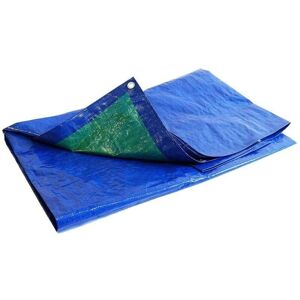 Lona impermeable Tecplast SR150BO Azul y Verde - Protege leña Lona impermeable Tecplast SR150BO Azul y Verde - Protege leña