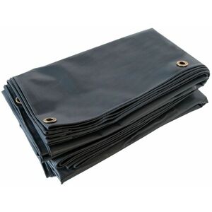 Tecplast LP506JD Cubierta de jardín gris oscuro - Impermeable PVC - 6x8m Tecplast LP506JD Cubierta de jardín gris oscuro - Impermeable PVC - 6x8m