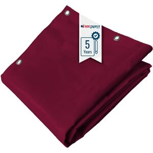 Cubre de PVC impermeable Burgundy Rojo 3x3m TECPLAST - Garantía 5 años Cubre de PVC impermeable Burgundy Rojo 3x3m TECPLAST - Garantía 5 años