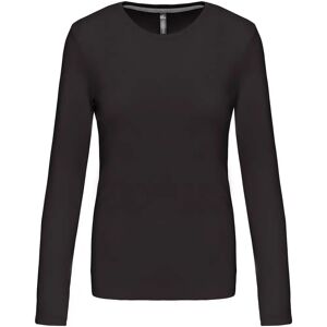 Kariban Long-sleeve Cotton T-shirt - Gray Kariban Long-sleeve Cotton T-shirt - Gray