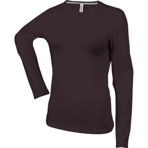 Kariban XL Brown Long Sleeve T-shirt - T-shirt Kariban XL Brown Long Sleeve T-shirt - T-shirt