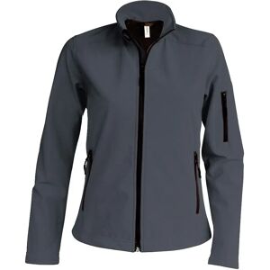 KARIBAN Softshell Gray Fitness Jacket - M KARIBAN Softshell Gray Fitness Jacket - M