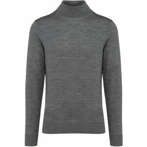 Kariban Merino Pullover - Grau - Rollkragen Kariban Merino Pullover - Grau - Rollkragen