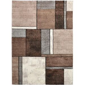 Tapis Beige Geométrique Unamourdetapis - Carré, 13mm, Résistant UV - Tapis - Publicité Tapis Beige Geométrique Unamourdetapis - Carré, 13mm, Résistant UV - Tapis - Publicité
