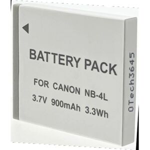 Batterie OTECH pour Canon Digital IXUS 115 HS - 900mAh Haute Qualité Batterie OTECH pour Canon Digital IXUS 115 HS - 900mAh Haute Qualité