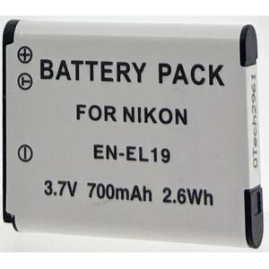 Batterie OTECH pour Nikon Coolpix S6600 - 700mAh Batterie OTECH pour Nikon Coolpix S6600 - 700mAh