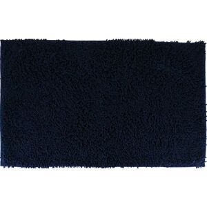 TENDANCE Tappeto in Microfibra Chenille Blu Navy - Piccolo 50x80 cm TENDANCE Tappeto in Microfibra Chenille Blu Navy - Piccolo 50x80 cm