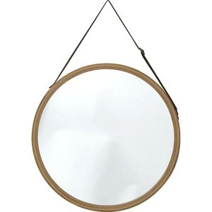 Specchio bagno in Bambù TENDANCE - Diametro 38cm - Sospeso Specchio bagno in Bambù TENDANCE - Diametro 38cm - Sospeso