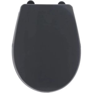 TENDANCE Couvercle de WC - Polypropylène, Gris, 34x44.5cm - Siège de Toilette - Publicité TENDANCE Couvercle de WC - Polypropylène, Gris, 34x44.5cm - Siège de Toilette - Publicité