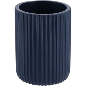 TENDANCE Bicchiere a coste in poliresina blu navy - Bicchiere TENDANCE Bicchiere a coste in poliresina blu navy - Bicchiere