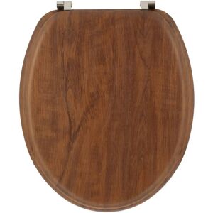 Asiento de inodoro de madera moldeada de Tendance - Acacia rústica - 18 pulgadas Asiento de inodoro de madera moldeada de Tendance - Acacia rústica - 18 pulgadas