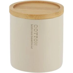 TENDANCE Scatola di cotone - Contenitore beige TENDANCE Scatola di cotone - Contenitore beige