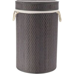 Cesto de ropa de bambú y algodón Tendance - Plegable, 48L Cesto de ropa de bambú y algodón Tendance - Plegable, 48L