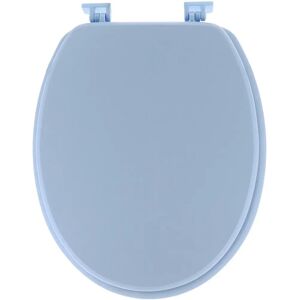 TENDANCE - Sedile wc MDF 18 in - blue - Siège de toilette - Publicité TENDANCE - Sedile wc MDF 18 in - blue - Siège de toilette - Publicité