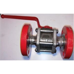 Gachot V16 DN25 Ball Valve - Stainless Steel - Red - Pipe Fitting Gachot V16 DN25 Ball Valve - Stainless Steel - Red - Pipe Fitting