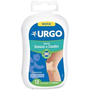 URGO Knie- und Ellbogenverband - 2 Größen, 10 Pflaster URGO Knie- und Ellbogenverband - 2 Größen, 10 Pflaster