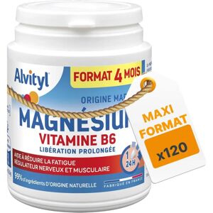 Alvityl Magnésium B6 Libération Prolongée - Complément - Publicité Alvityl Magnésium B6 Libération Prolongée - Complément - Publicité