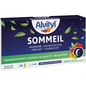 Alvityl Alvityl Sommeil Phyto 30 Comprimés - Soutien au sommeil - Publicité Alvityl Alvityl Sommeil Phyto 30 Comprimés - Soutien au sommeil - Publicité