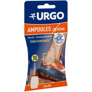 Coussinets pour ampoules Urgo Extrême - Pack familial 10 pièces - Publicité Coussinets pour ampoules Urgo Extrême - Pack familial 10 pièces - Publicité