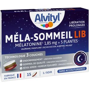 Alvityl Mélatonine Sommeil - Complément Alimentaire - Publicité Alvityl Mélatonine Sommeil - Complément Alimentaire - Publicité