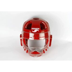 Casque de Taekwondo DORAWON Busan - Bouclier à bulles, Ventilé, CE certifié - Publicité Casque de Taekwondo DORAWON Busan - Bouclier à bulles, Ventilé, CE certifié - Publicité