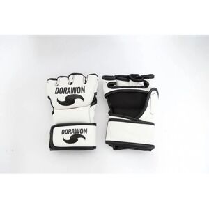 Gants MMA DORAWON - Blanc - S/M - Protection contre chocs - Publicité Gants MMA DORAWON - Blanc - S/M - Protection contre chocs - Publicité