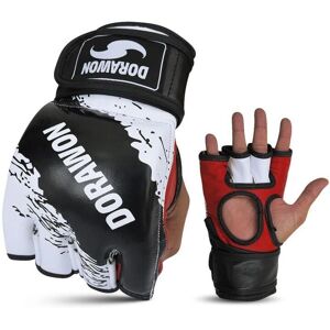 Gants MMA Blancs DORAWON - Gants pour MMA et Sports de Combat - Publicité Gants MMA Blancs DORAWON - Gants pour MMA et Sports de Combat - Publicité