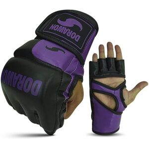 Gants MMA DORAWON - Unisexe - Noir - 2XL - Gants MMA - Publicité Gants MMA DORAWON - Unisexe - Noir - 2XL - Gants MMA - Publicité