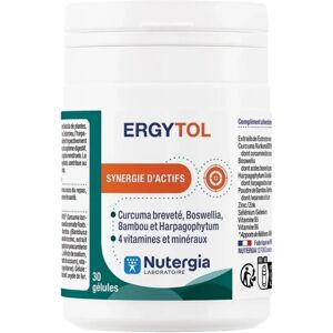 Nutergia Ergytol - 30 Vegetarische Capsules - Ondersteunt Gewrichten & Spijsvertering Nutergia Ergytol - 30 Vegetarische Capsules - Ondersteunt Gewrichten & Spijsvertering