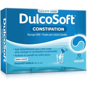 Sanofi Dulcosoft Constipation - 10 Sachets - Publicité Sanofi Dulcosoft Constipation - 10 Sachets - Publicité