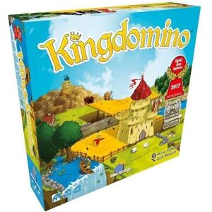 Blue Orange Kingdomino - Strategispel för 2-4 spelare - Bygg ditt rike runt ett slott Blue Orange Kingdomino - Strategispel för 2-4 spelare - Bygg ditt rike runt ett slott