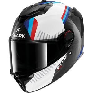 Shark Spartan GT PRO Carbon Helmet - White / Blue / Red - Motorcycle Helmet Shark Spartan GT PRO Carbon Helmet - White / Blue / Red - Motorcycle Helmet
