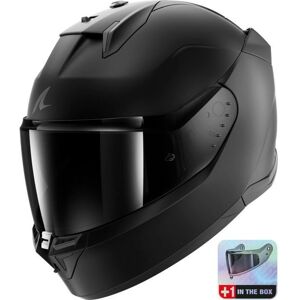 Casque Shark D-Skwal 3 Ombre Sombre - Jet Casque Shark D-Skwal 3 Ombre Sombre - Jet