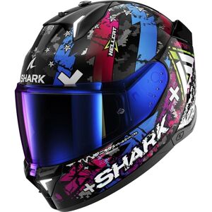 Shark Skwal i3 Helmet - White / Blue / Black - Motorcycle Helmet Shark Skwal i3 Helmet - White / Blue / Black - Motorcycle Helmet