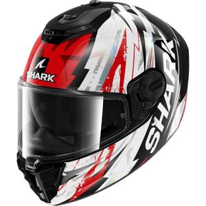 SHARK Spartan RS - Hibolt Black/White/Red SHARK Spartan RS - Hibolt Black/White/Red